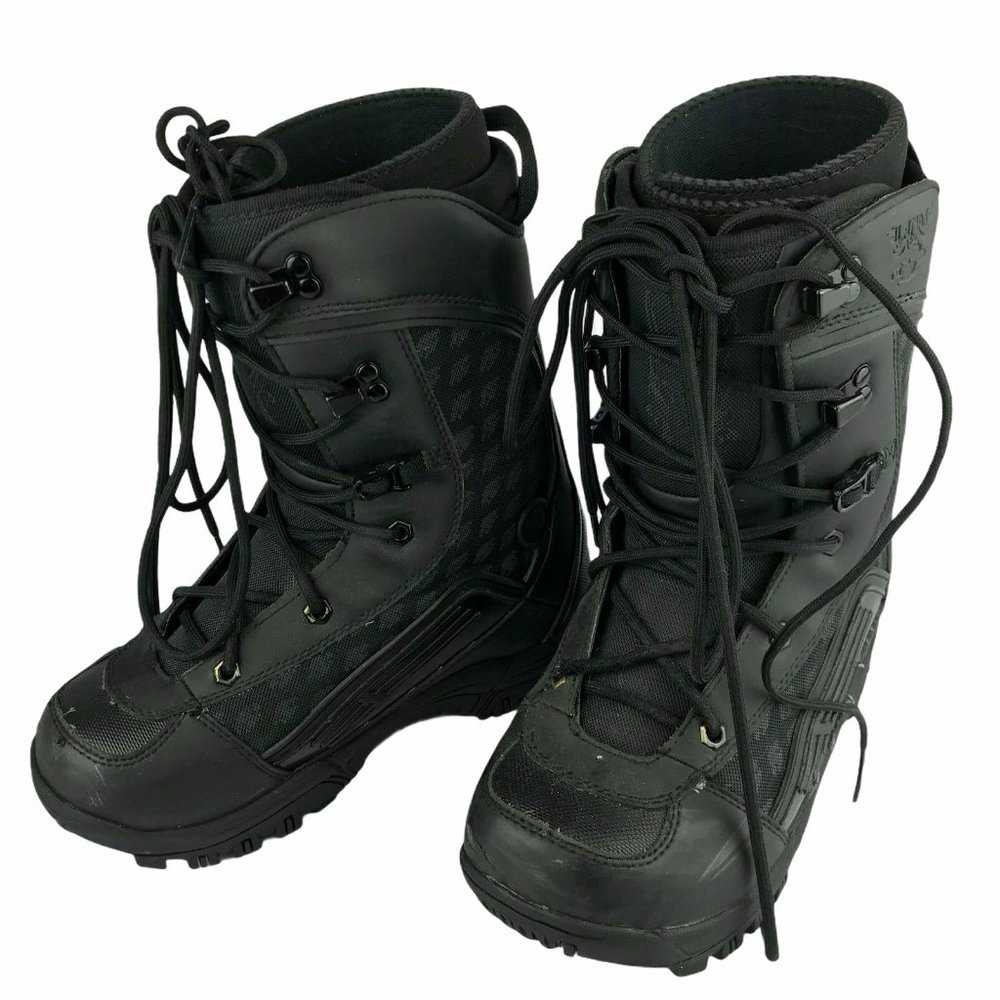 LAMAR Brand Black Snowboard Boots 40 US Women's 8